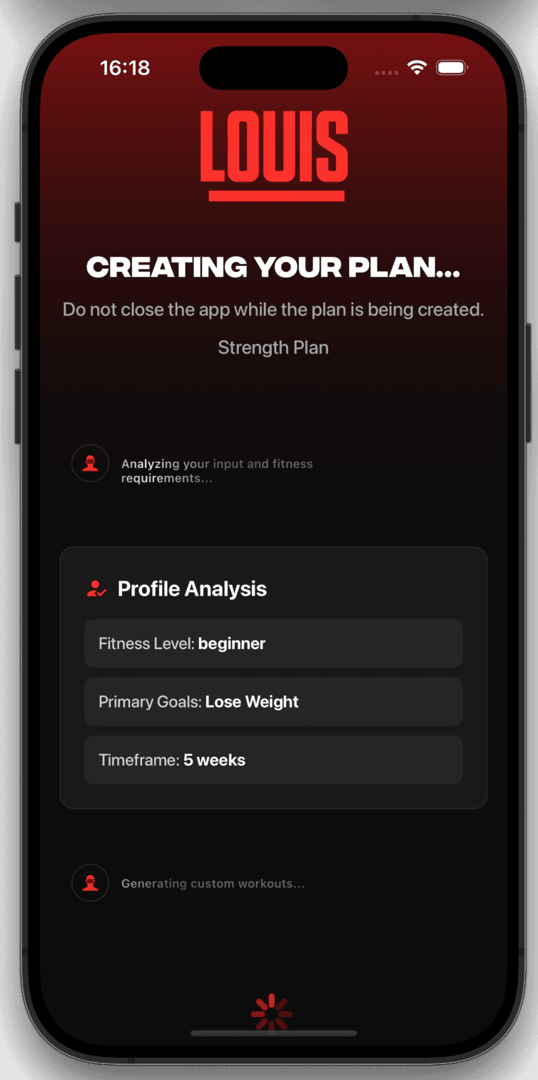 FitAdvisor App Screenshot 4